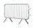 Galvanised steel mobile crowd control barrier 0
