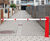 Solar-powered electronic rising arm barrier 0
