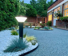 Path Solar Light Bollard - aluminium outdoor lighting