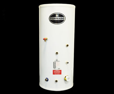 Tornado stainless indirect unvented cylinder