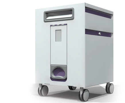 Fetch® mobile office storage unit