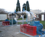 Centrifugal gas boosters