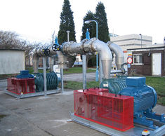 Centrifugal gas boosters