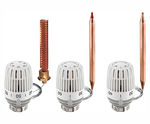Thermostatic head K with contact or immersion sensor