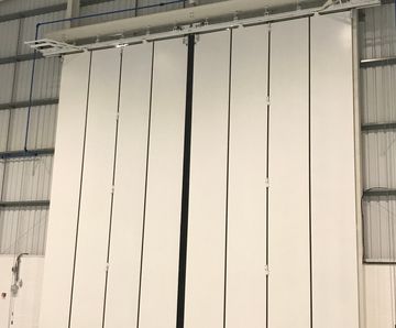 Sonafold - top-hung acoustic insulated folding doors