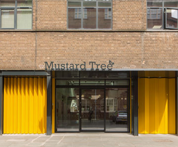 Bespoke folding shutters secure charity warehouse