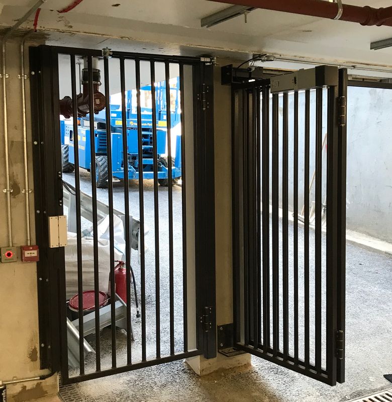 Images for Bi-folding security entrance gates