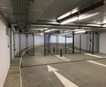 Bi-folding gates secure car park for Chelsea apartments