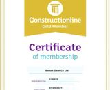 Bolton Gate confirm Constructionline Gold accreditation - on this page