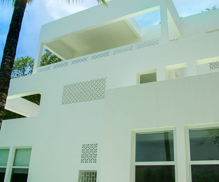 Luxury house beats humidity with MEDITE TRICOYA EXTREME