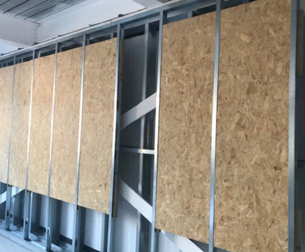 PATTRESS PLUS panels used in new Queensferry High School