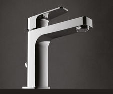 Cerafine D - chrome tap mixer taps with or without pop-up wastes
