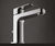 Cerafine D - chrome tap mixer taps with or without pop-up wastes 0