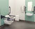 Contour 21+ - 50cm back outlet ceramic washbasin (hospital and commercial) 1