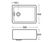 Belfast S5827 - heavy-duty fireclay utility sink for commercial kitchens 2