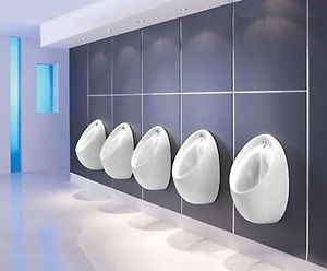 hygenIQ urinal - reduce splash back by 90%
