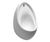 Contour S6110(01) - 67cm vitreous china urinal for panel mounting 1