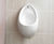 Contour S6110(01) - 67cm vitreous china urinal for panel mounting 2