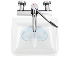 Hospital infection control and sanitary fittings