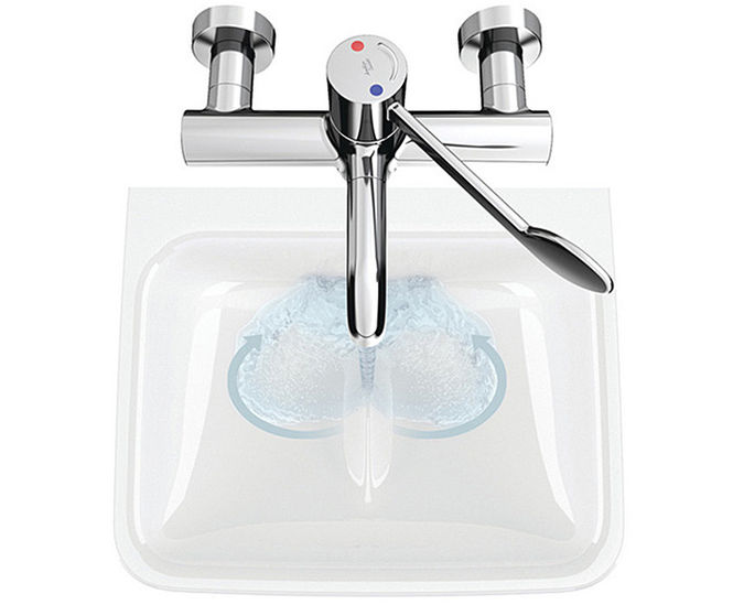 Hospital infection control and sanitary fittings