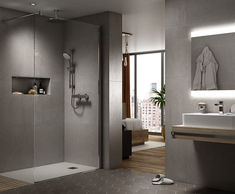 Hotel bathrooms and washrooms