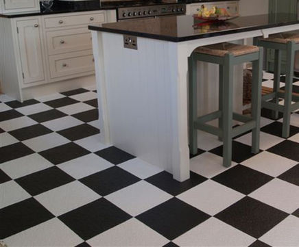 Interlay Connect interlocking PVC floor tiles