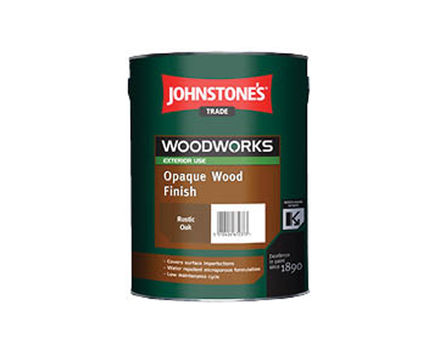 Opaque Wood Finish
