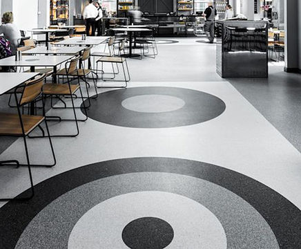 Polyflor Mystique PUR homogeneous vinyl flooring