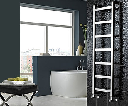 Boxa wall-mounted radiator/heated towel rail - CN009