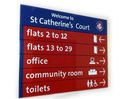 Bespoke reception and interior directory signs