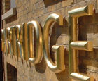 3D cast resin signs