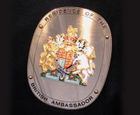 Mirror-finish stainless steel engraved plaques