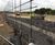 Keystone retaining wall system used for airport road 1