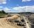 Retaining wall for Bus Rapid Transit North link 3