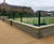 Retaining walls for MUGA at Guildford County School 1