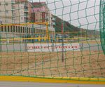 Permanent beach volleyball equipment