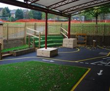 Early years outside space for primary school