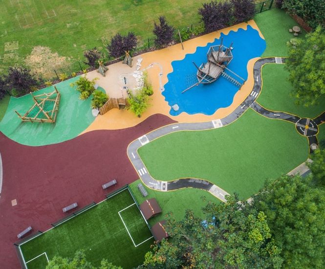 Design and build of playground for Dulwich prep school