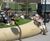 Tudor Square, sculptural seating and planters 5