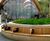 Tudor Square, sculptural seating and planters 8