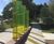 Glass and steel light sculptures for science garden 0
