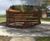 Corten steel and coloured glass screen mining memorial 1