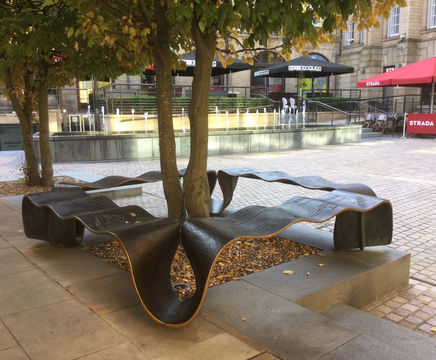 Bespoke art tree seats
