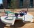 Quirky sculptural seating for break-out garden 4