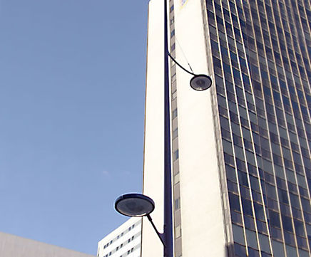 Aeroform - modern street and car park luminaire