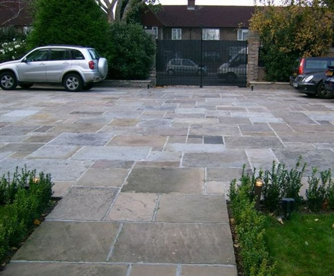 Reclaimed natural stone products and materials
