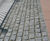 Medium grey cropped granite paving setts 0