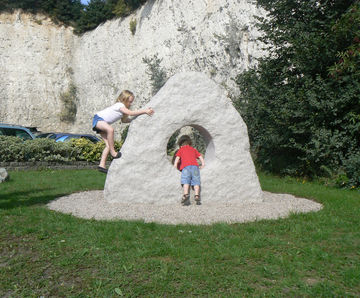 Portal Rocks for play areas and conceptual gardens