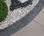 Black basalt cropped paving setts 0