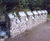 Knapped flints for building walls 0